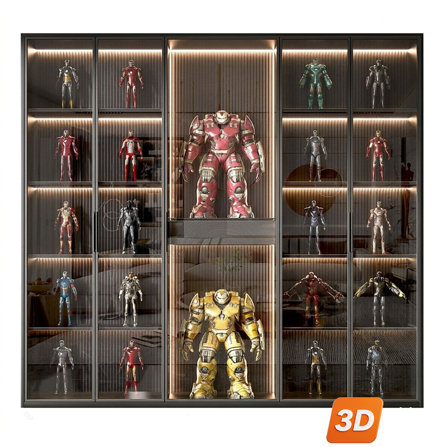 Decorative cabinet Skp Files